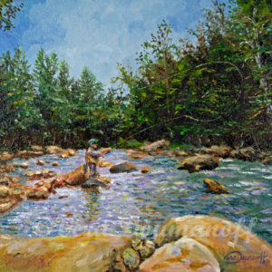 Fly Fishing on West Ausable