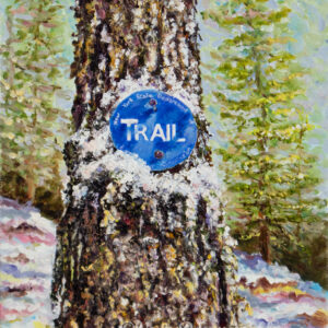 Winter Trail Marker