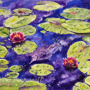 Reflections on Lily Pads
